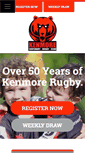 Mobile Screenshot of kenmorerugby.com.au